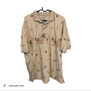 Bamboo Cay Fine Resort Wear Men’s Polo Size XL